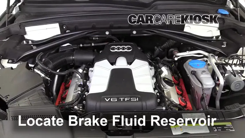 2017 Audi Q5 Premium Plus 3.0L V6 Supercharged Brake Fluid